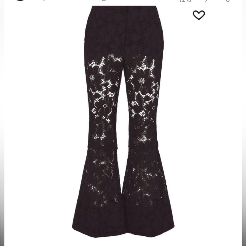 Proenza Schouler lace flare pants